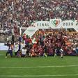 A foto da histórica conquista do Torreense (MIGUEL NUNES)