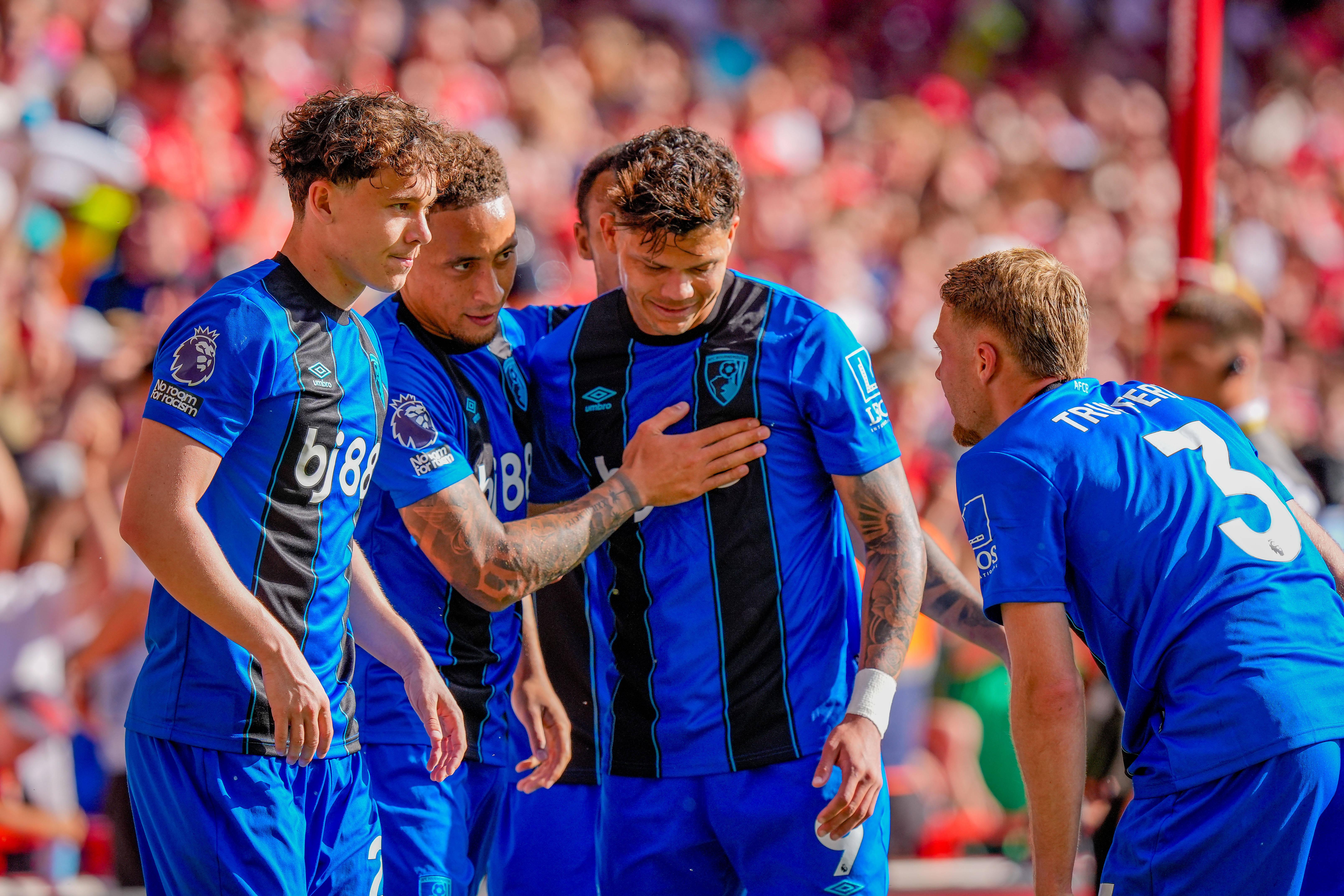 Evanilson, ex-FC Porto, é um dos destaques do Bournemouth, de Iraola