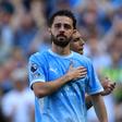 Bernardo Silva disse adeus ao Manchester City no domingo passado, em lágrimas - Foto IMAGO