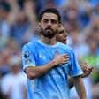 Bernardo Silva disse adeus ao Manchester City no domingo passado. Foto Imago