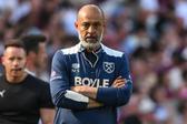 Nuno Espírito Santo frustrado com a descida do West Ham ao Championship