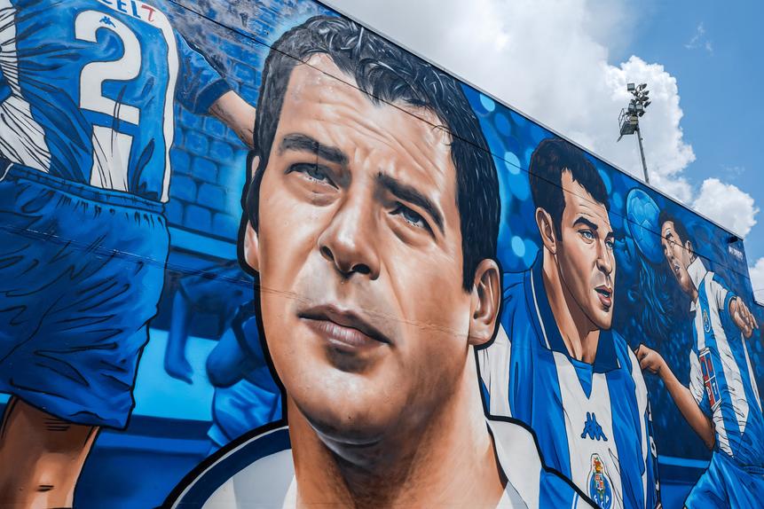 Jorge Costa homenageado em mural no Olival - Foto: FC PORTO