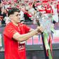 Pablo Solari com o troféu da Taça da Rússia partida - Foto: @fcsm_official