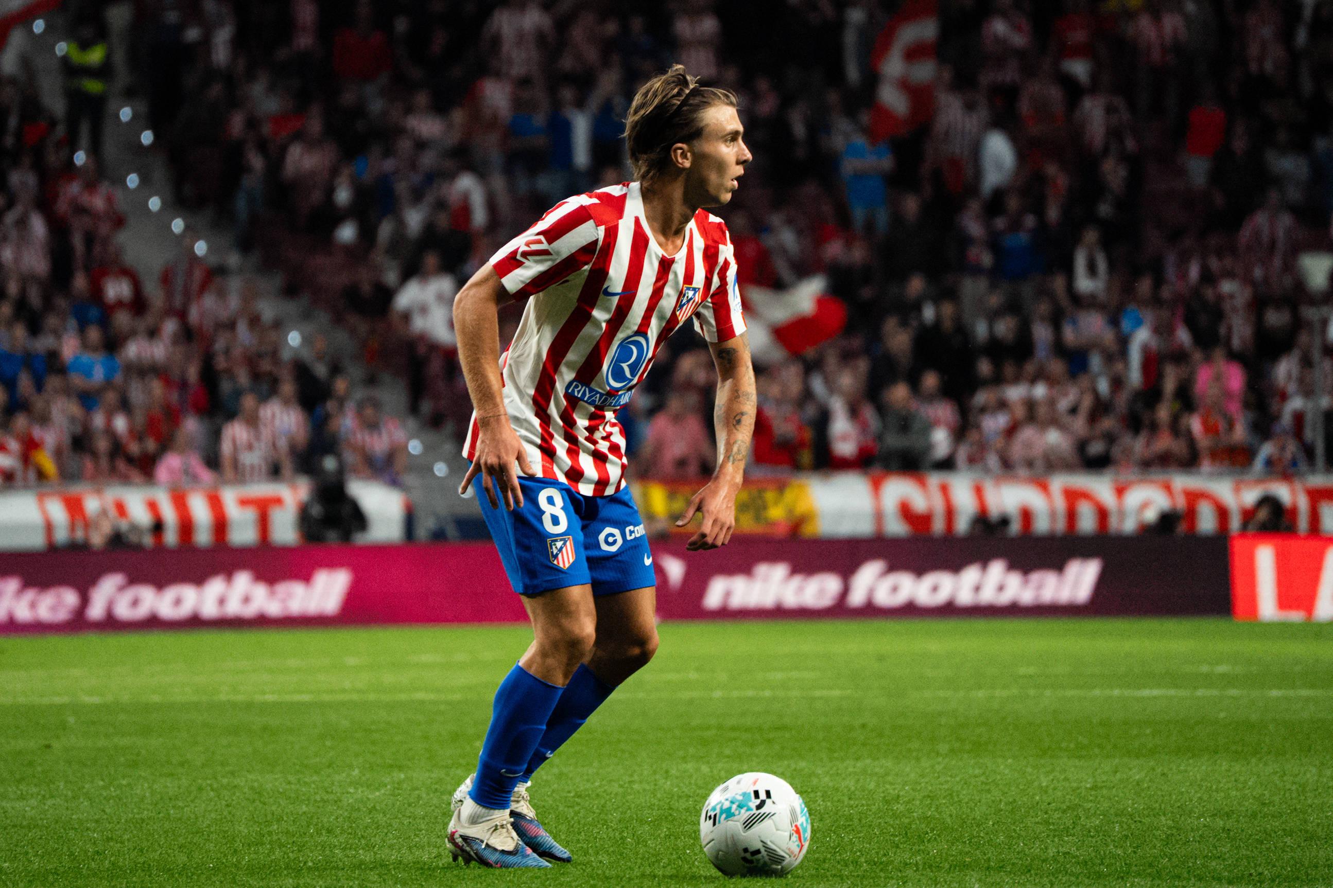 Pablo Barrios, Atlético Madrid - 4 internacionalizações