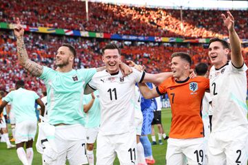 Áustria repete (para já) resultado do Euro 2020