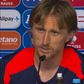 Modric emociona-se com pedido de jornalista italiano (vídeo)