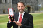 Gareth Southgate recebeu o título de cavaleiro pelos serviços prestados ao futebol inglês