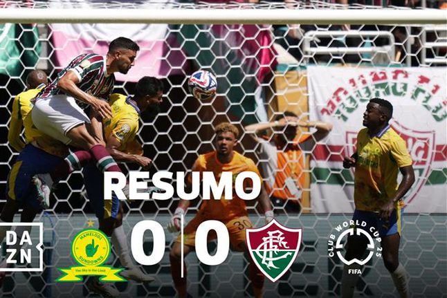 Nulo entre Mamelodi e Fluminense não serviu a Miguel Cardoso (resumo)
