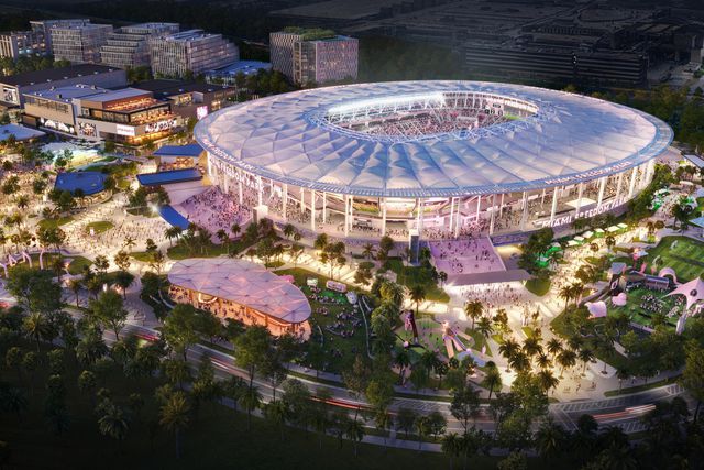 O projeto do novo (e belo) estádio do Inter Miami que será 'casa' de Messi