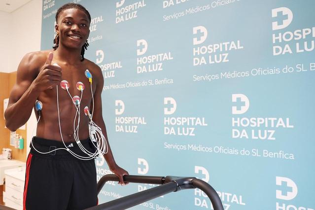 Jaden Umeh, extremo do Benfica (foto SL Benfica)