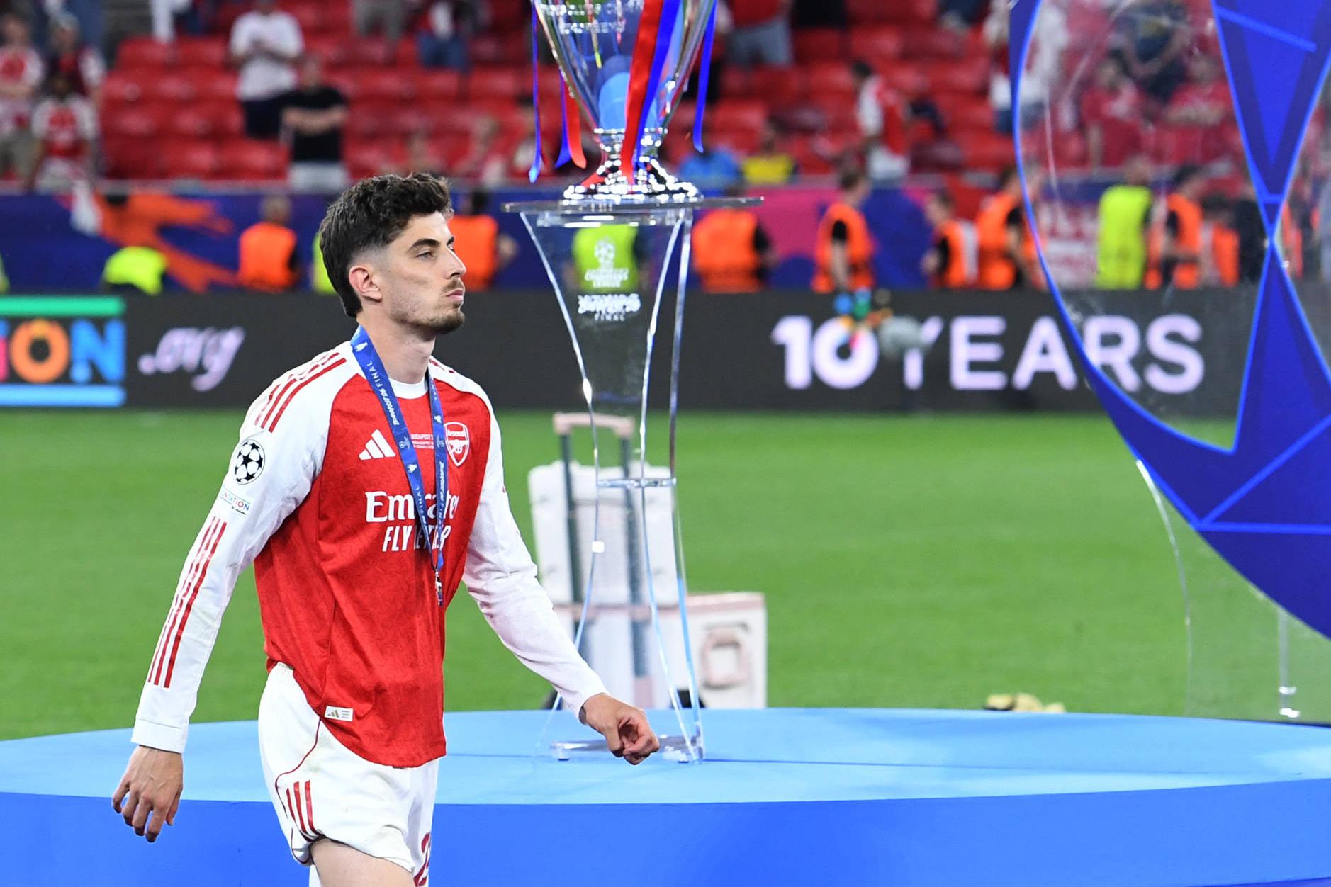 Havertz marcou em ambas as finais que disputou
