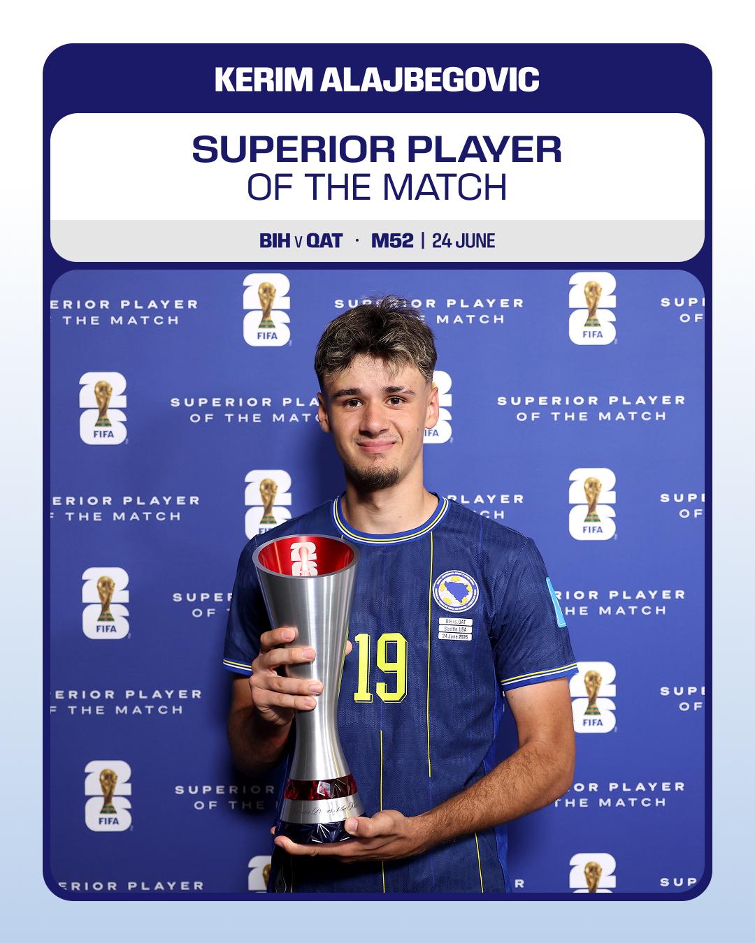 Kerim Alajbegovic (Bayer Leverkusen/Bósnia) - €25 milhões. O valor subiu após se destacar no Mundial, onde o avançado marcou um dos melhores golos da prova, contra o Qatar. Acaba de ser contratado ao Salzburgo por €8 milhões