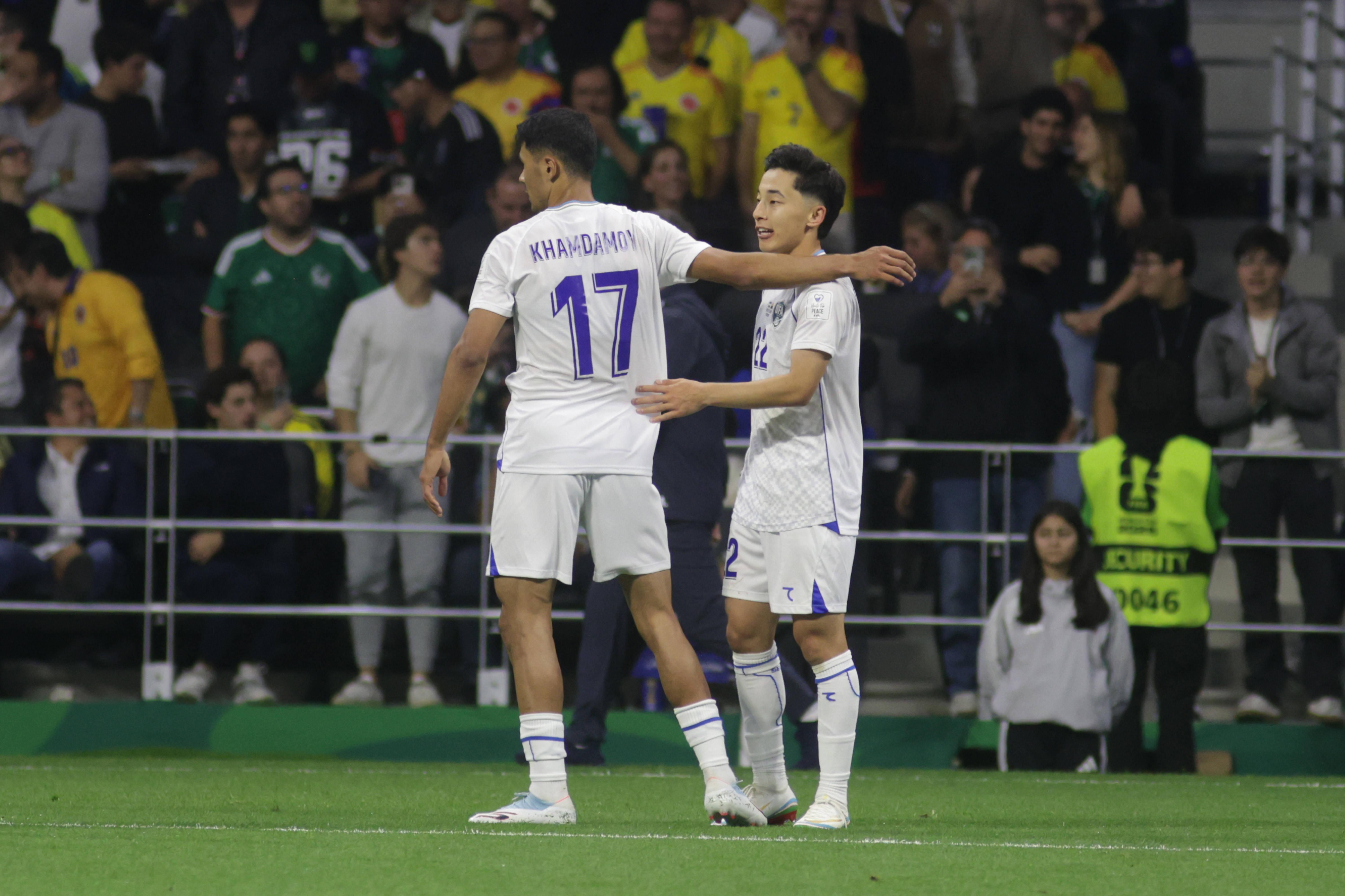 Grupo K: Uzbequistão precisa de vencer o Congo para ficar em terceiro, mas tem diferença de golos muito negativa, pode precisar de golear - Foto: Imago