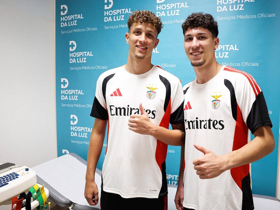 Rui Silva e José Neto (foto: SL Benfica)