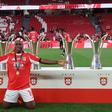 Christy Ucheibe chegou à Luz em fevereiro de 2020 e realizou 179 jogos pelas encarnadas. Foto: Benfica