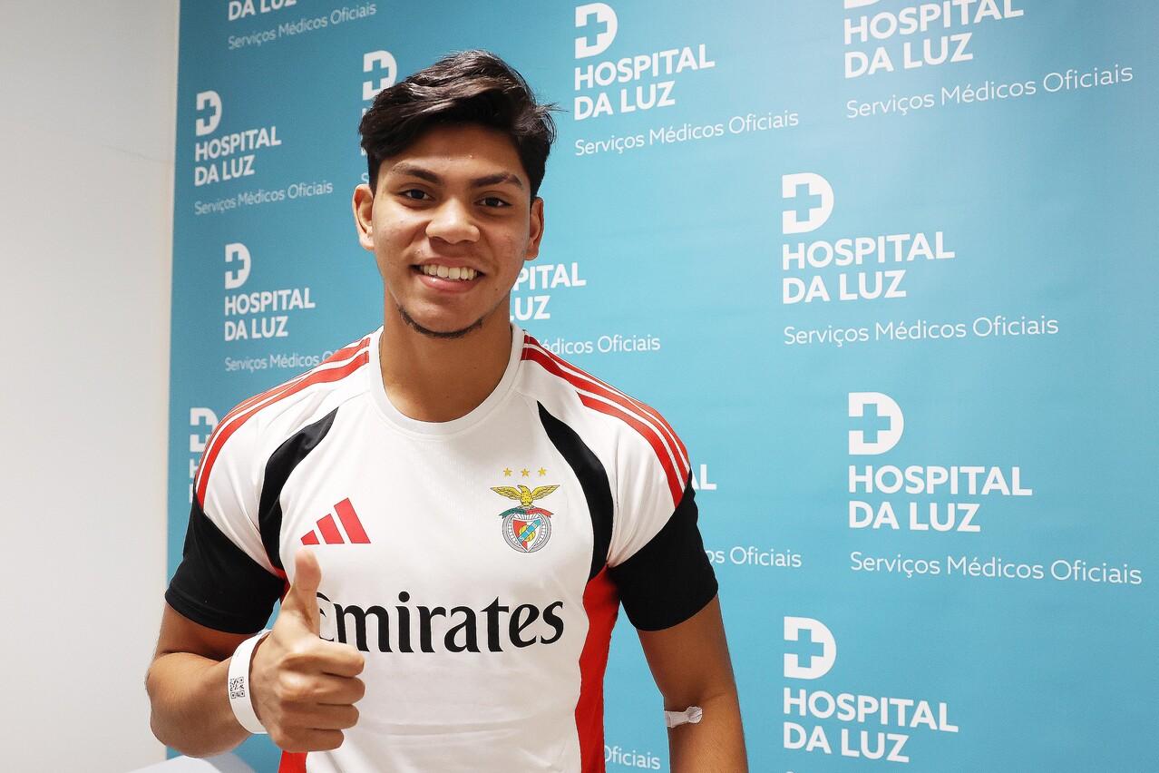 Gabriel Índio, central do Benfica (Foto SL Benfica)