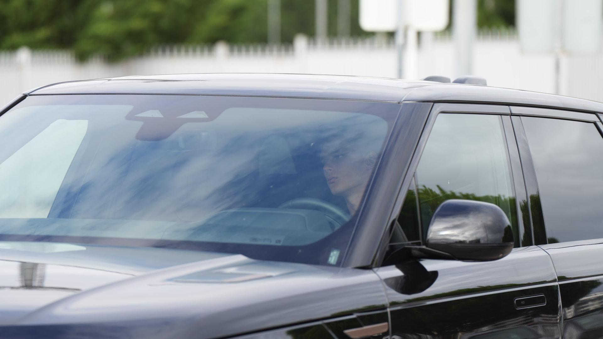 Sudakov à chegada ao Benfica Campus - Foto: Maycon Quiozini