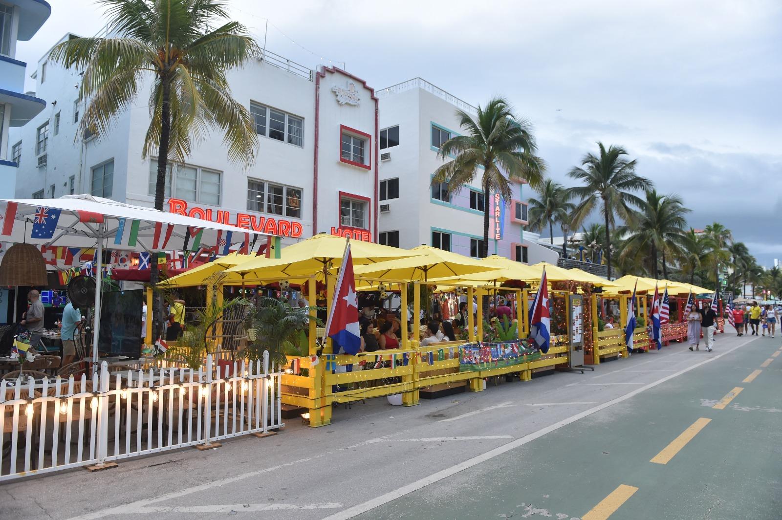 Miami Beach é o epicentro da festa do Mundial 2026 e aguarda a chegada dos adeptos portugueses - Foto: MIGUEL NUNES