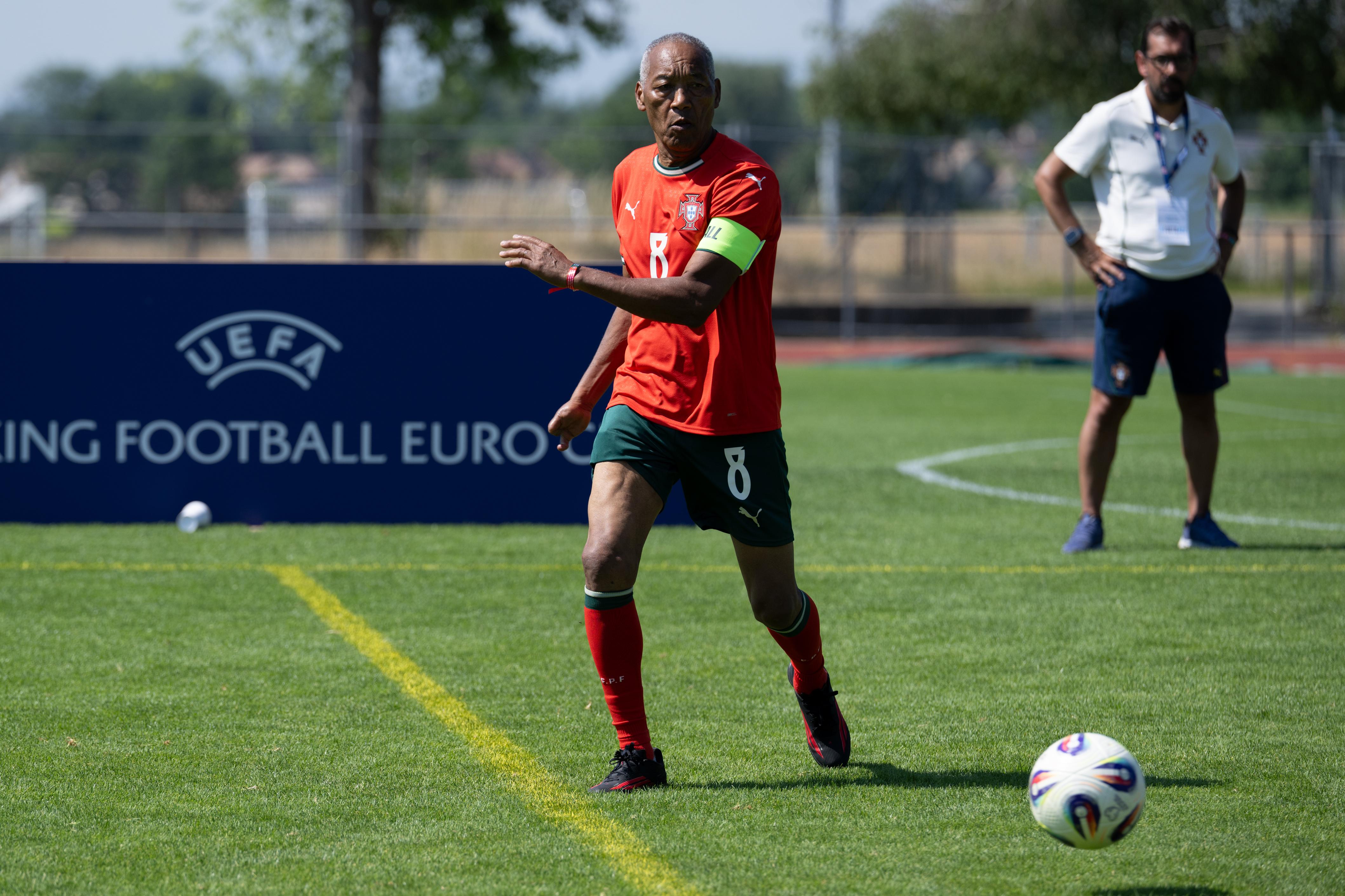 Shéu Han participou no primeiro Europeu de Walking Football (foto: UEFA)