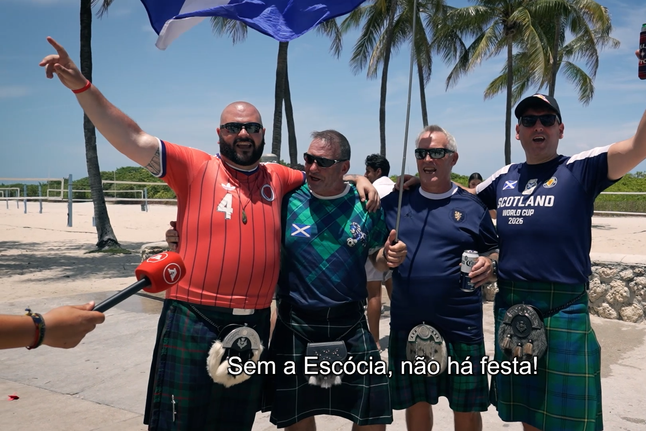 Um Mundial à parte: «Sem a Escócia não há festa!»