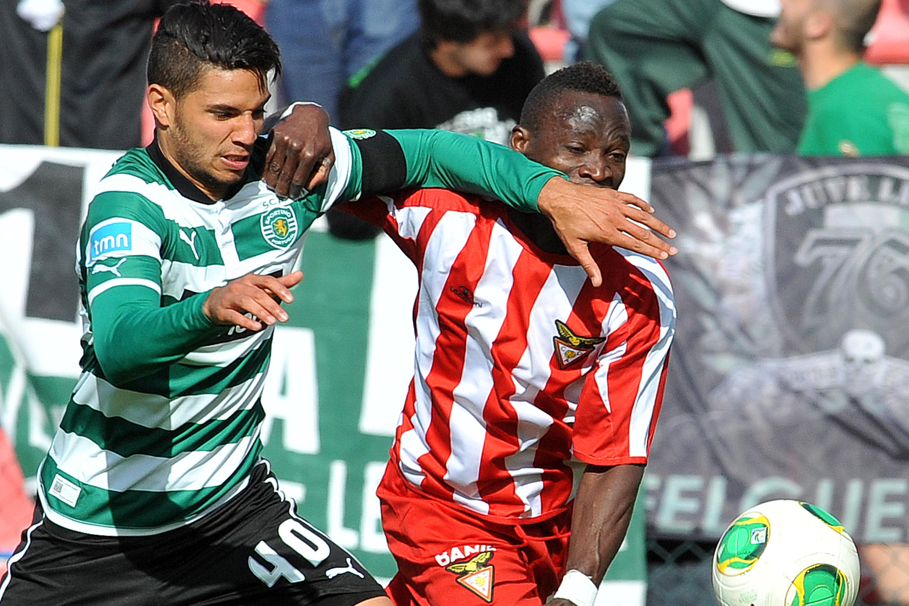 Pedro Mendes jogou pela equipa principal do Sporting na época 2012/13 (Foto A BOLA)