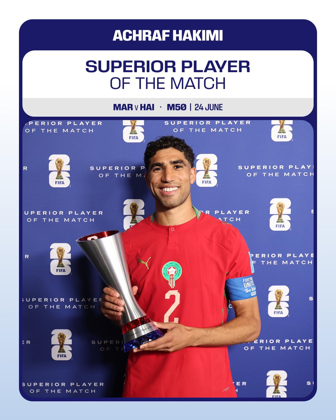 Marrocos-Haiti: Achraf Hakimi