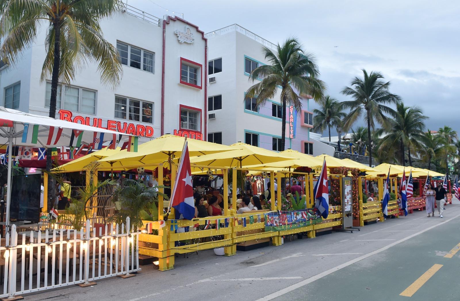 Miami Beach é o epicentro da festa do Mundial 2026 e aguarda a chegada dos adeptos portugueses - Foto: MIGUEL NUNES