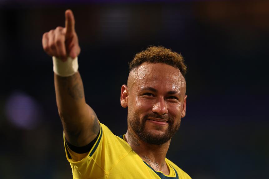 Neymar no regresso à seleção (Foto: EPA/CRISTOBAL HERRERA-ULASHKEVICH)