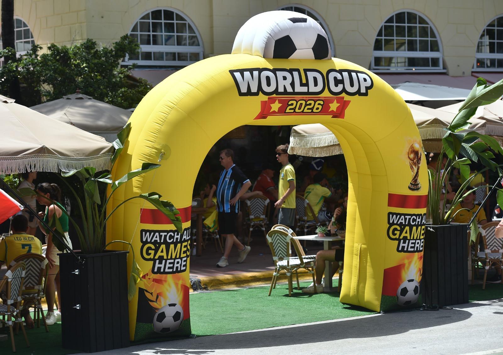 Miami Beach é o epicentro da festa do Mundial 2026 e aguarda a chegada dos adeptos portugueses - Foto: MIGUEL NUNES