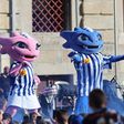 FC Porto: milhares de adeptos na Baixa da Invicta para a apresentação oficial dos equipamentos