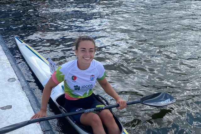 Canoísta Maria Gomes é campeã europeia júnior de maratona 'short race'