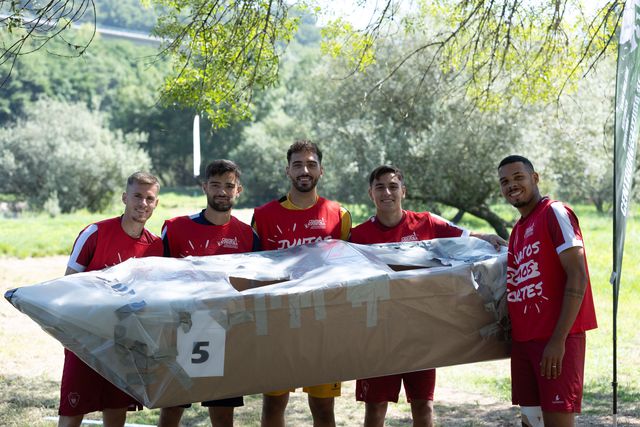 Gil Vicente: manhã de diversão antes do embate com Celta de Vigo