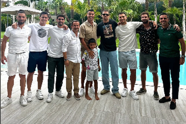 O concerto privado que Richie Campbell deu para Cristiano Ronaldo