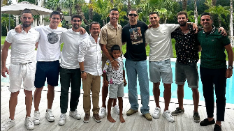 O concerto privado que Richie Campbell deu para Cristiano Ronaldo