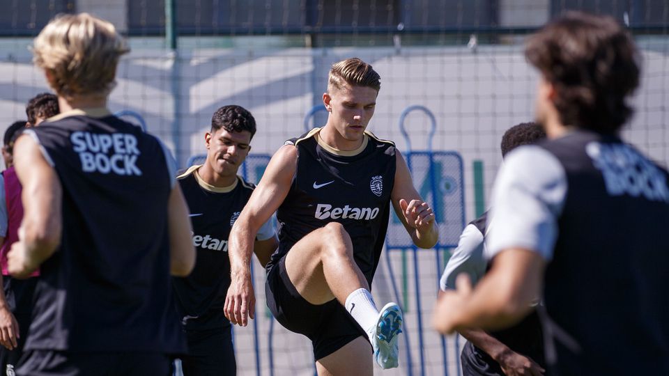 Sporting: Nuno Santos e St. Juste entregues ao departamento médico (fotogaleria)