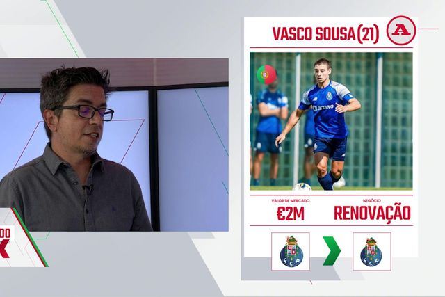 «Vítor Bruno vê forte potencial em Vasco Sousa»