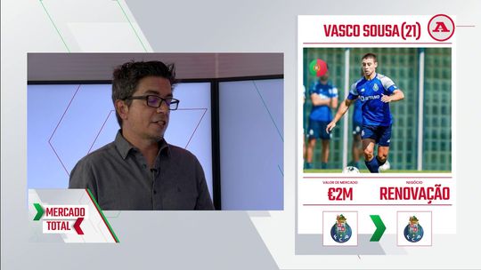 «Vítor Bruno vê forte potencial em Vasco Sousa»