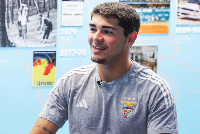 Diogo Ribeiro. Foto Benfica