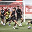 Treino do Benfica no Seixal (SL Benfica)