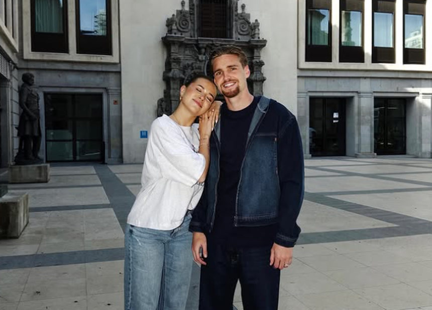 Jade Anna com Kenneth Taylor. Foto Jade Anna/Instagram