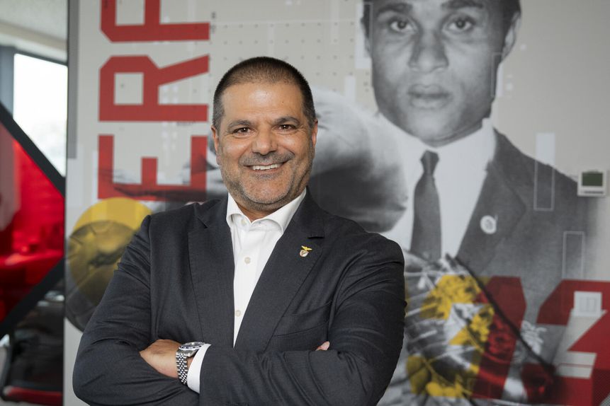 Cristóvão Carvalho, candidato a presidente do Benfica - Foto A BOLA