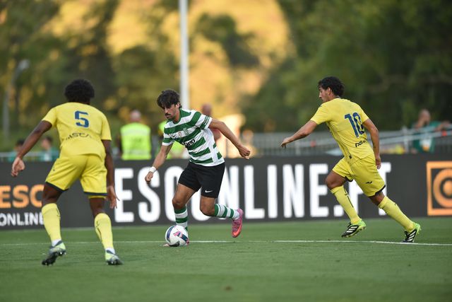 Num Sporting a fazer a rodagem, é Trincão quem mais acelera