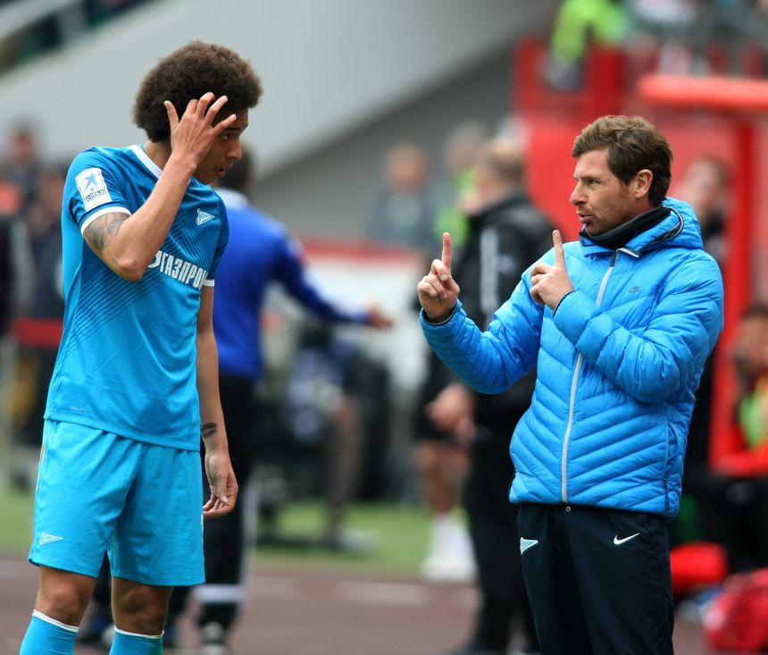 Axel Witsel foi treinado por André Villas-Boas durante dois anos no Zenit