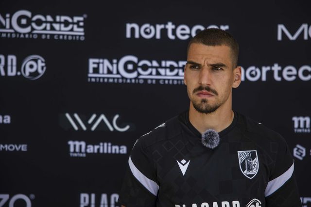 João Mendes encara a nova época com ambição (Foto: Vitória SC)