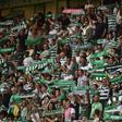 Adeptos do Sporting sempre no apoio à equipa - Foto: Miguel Nunes