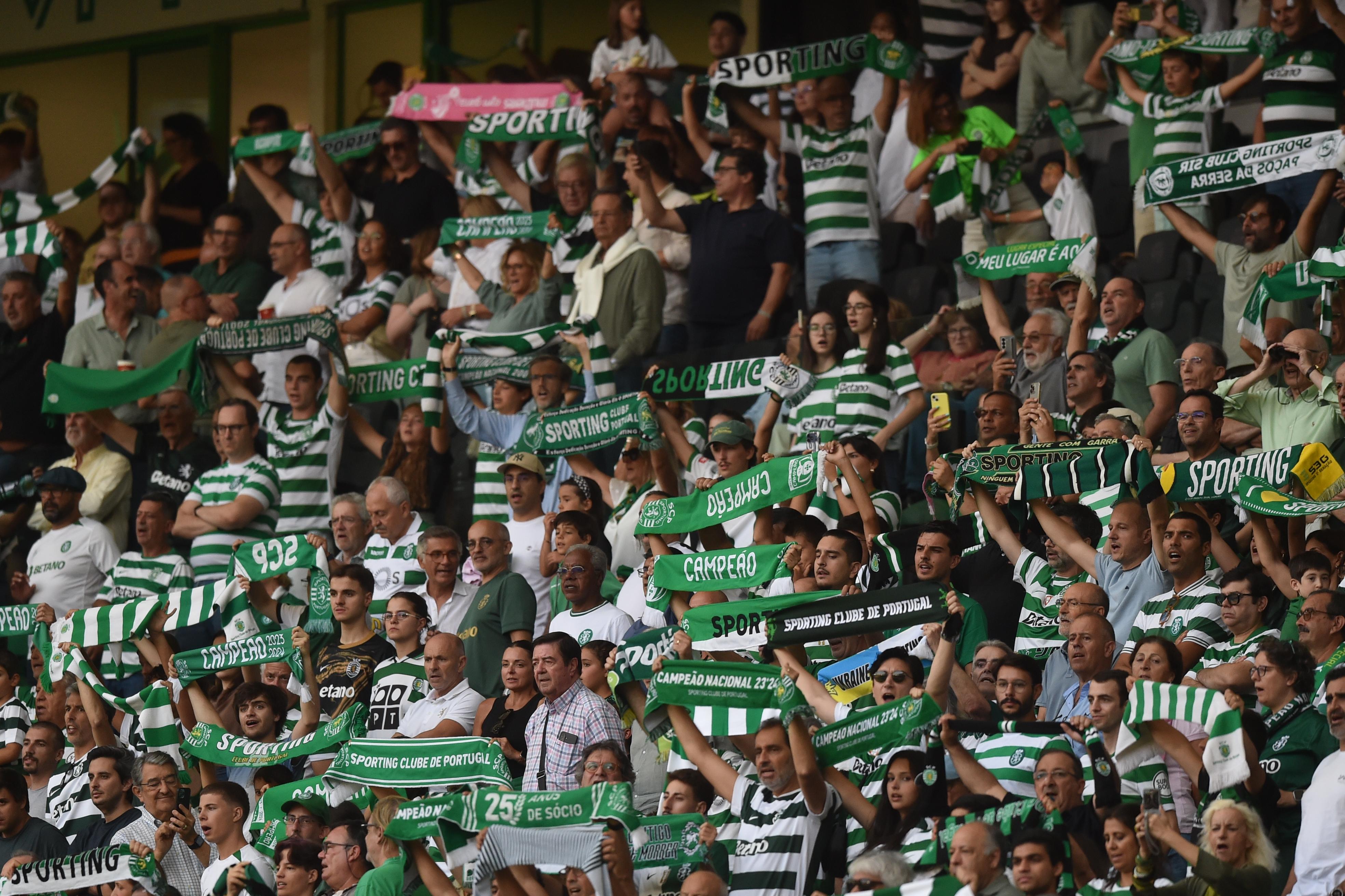 Adeptos do Sporting nas bancadas de Alvalade - Foto: Miguel Nunes
