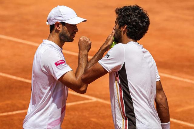 Nuno Borges e Francisco Cabral não conseguiram repetir a final de 2022Millennium Estoril Open