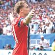 Andreas Schjelderup festeja golo marcado à Inglaterra, nos quartos de final do Mundial — Foto: IMAGO