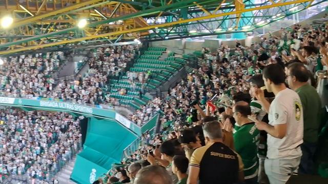 Como se comemorou o primeiro golo em Alvalade em 2026/2027