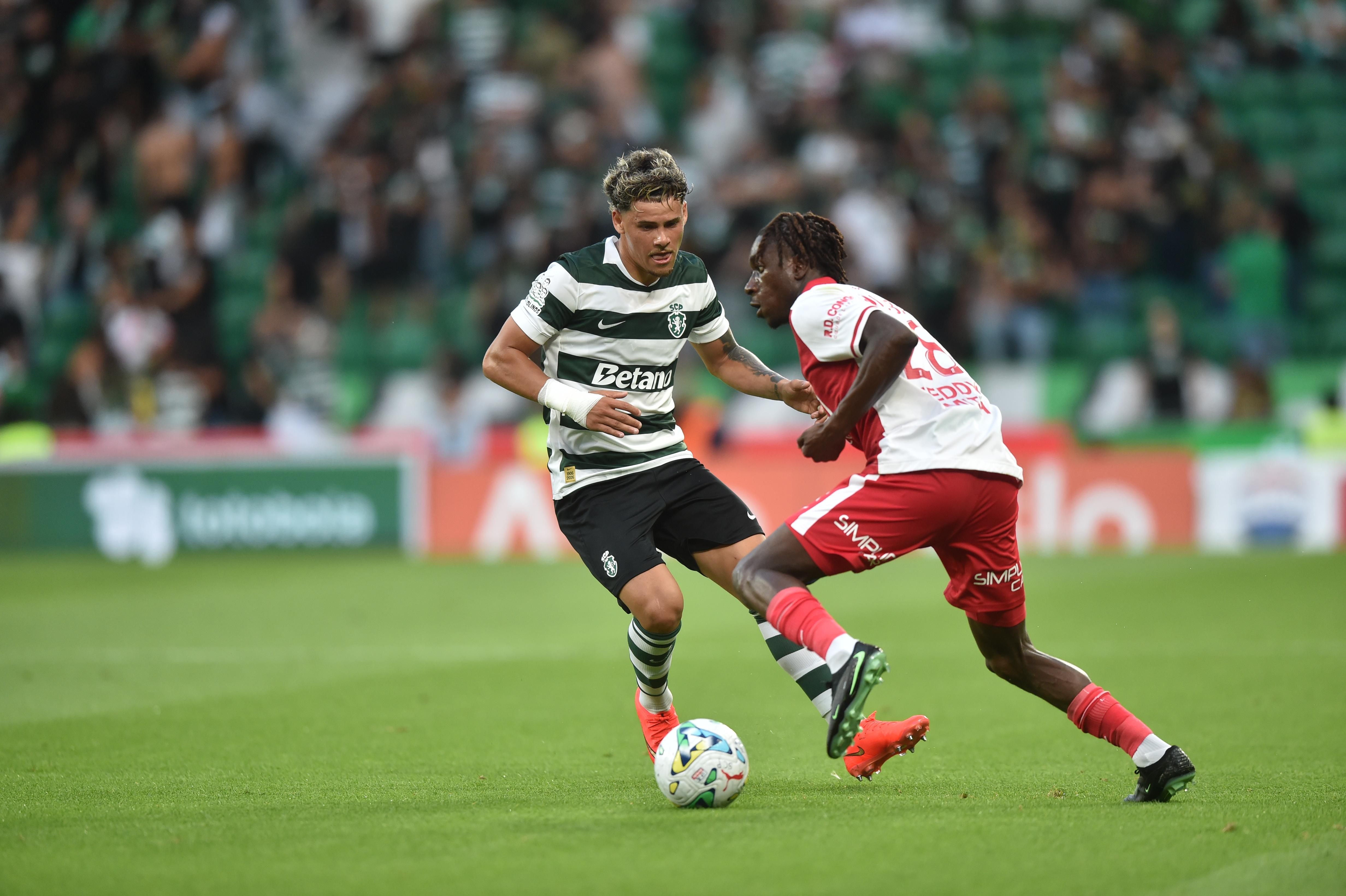 Maxi Araújo em ação no particular com o Monaco - Foto: Miguel Nunes